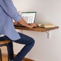 Foldable Wall Mounted Table Space Saving Study Desk Wooden. 