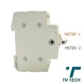 Hager 220V 63A Single Phase Double Pole Changeover Switch Breaker for solar wapda electricity original single phase breaker type change over. 