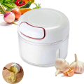 Manual Food Chopper hand Chopper Speedy Chopper Mini Food Processor | Manual Vegetable Cutter, Meat Chopper, Onion Choppers | Multifunctional Vegetable Cutter and Slicer | KitchenAid Food Chopper. 