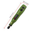 10W Hobby Craft Mini Drill Grinder Rotary Tool Set Modeling Polishing Drilling - Green. 