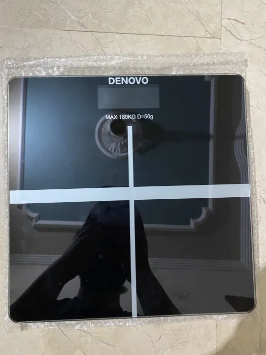 DENOVO%20MART%20Tempered%20Glass%20Electronic%20Digital%20Body%20Weight%20Scale,%20Bathroom%20Scale%20180%20KG%20with%20LCD%20Display%20Weight%20Machine%20Denovo%20Mart%20-%20Image%202