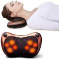 2 in 1 Car&Home Body Massage Pillow neck massager cushion seat stress pain relief relax massage Car or Electronic Massager 8 Ball Neck Shoulder Massager Back Massager Home Office. 