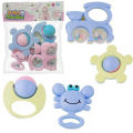 8 Pcs - Baby Rattle Toy - Baby Hand Holding Rattles Toys - Babies Newborn Series - Sweet Gift - For Kids Boys Girls - Infant New Born. 