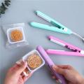 Creative Mini Portable Seal Packing Plastic Impulse Sealer Bag Clips Mini Portable Handheld Heat Sealing Machine Food Vacuum Sealer Kitchen Tool Accessories. 