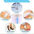 Nitto Surgical Paper Tape, Size - 0.5 to 4 Inch | 4.5m (5Yard) | (1 to 12 Pcs) Hypoallergenic, Gentle Skin, Eyelash Extension, Breathable Adhesive | Medical, Art,  Use. 