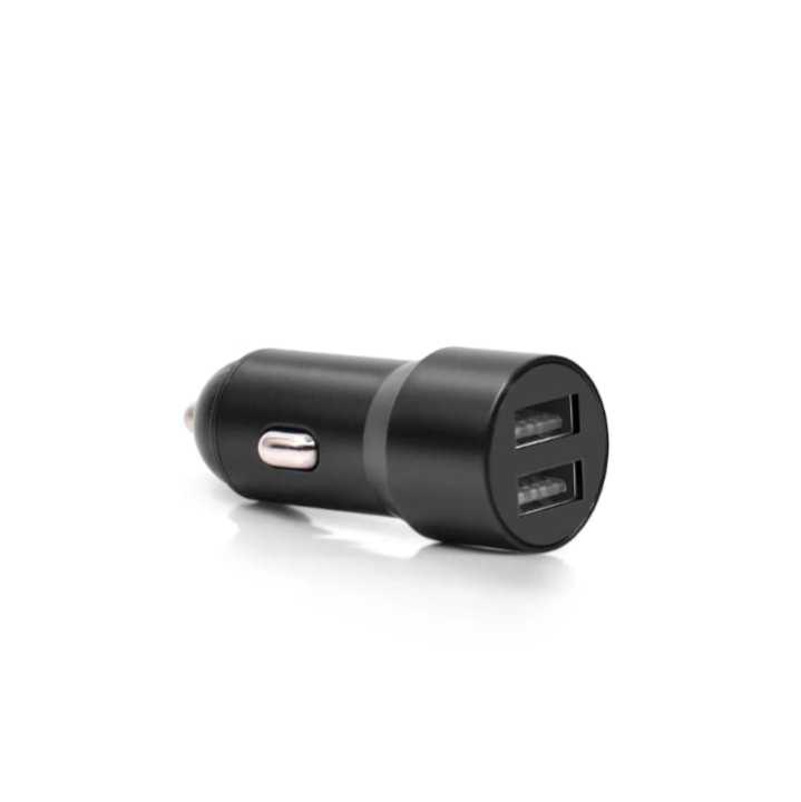 Dual%20USB%20Car%20Charger%20%E2%80%93%202%20Port%20Fast%20Charging%20Car%20Adapter%20(Black)%20-%20Image%202