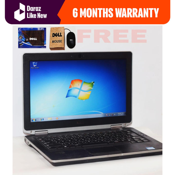 Dell ‎Latitude E6330 - Intel Core i3 3rd Generation - 4GB Ram - 250GB Hard disk - with Protector & Mouse