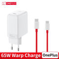 65 watt WARP Charger for OnePlus All Models With Data Cable |Warp Charger for OnePlus with Fast Charging Cable USB C to USB C - 65W Power Adapter. 