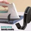 Hem Suit Trousers Paste Self-Adhesive DIY Mouth Sewing Jeans Shorten Pants Iron-on. 