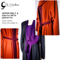 Fancy Abaya New Design Upper Abaya with belt and dupatta. 