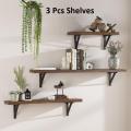 Wall Mounted Floating Shelves,Book Shelf,Display Ledge, Storage Rack for Room/Kitchen /Office. 