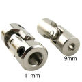 RC Car Boat Model Universal Coupler Joint Coupling Steel Shaft Connector Car Metal Cardan Joint Gimbal Couplings Shaft Motor Connector Universal Joint. 