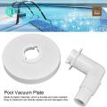 DR BEI Skimmer Vacuum Plate Improving Efficiency Swimming Pool Skimmer Hose Elbow Adapter. 