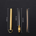 material Toothpick Stylish Portable size Multifunctional design Toothpick Bottle-shaped tube Portable toothpick for Camping. 