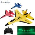 RC Plane MIG-29 2.4G With LED Lights Aircraft Remote Control Flying Model Glider Airplane Foam Toys For Children Gifts. 