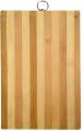 Wooden Chopping Board, Natural Bamboo Wood, (20x30, 22X32, 24x34, X 1.8 cm) Perfect Size Cutting Tray for Kitchen, Vegetables, Fruits, Pizza, Meat, Multipurpose use, with Steel Handle. 