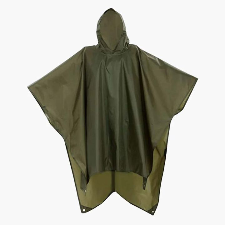 Hooded%20Rain%20Poncho%20Waterproof%20Raincoat%20Jacket%20for%20Men%20Women,3%20in%201,High%20Quality%20-%20Image%202