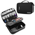 Nax-3c Multi-Function Digital Accessories Storage Organizer Power Bank Data Cable Pouch. 