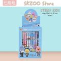6Pcs/set Kawaii Cartoon Erasable Gel Pen 0.5mm Blue Ink Pen Cute School Office Supplies Writing Stationery Gift. 