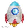 Outer Space Rocket Ship Foil Balloons (76*50cm} Astronaut theme. 