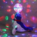 New funny cute light music universal head ball sea lion electric led rotation rotating kids toy dancing - Musical Seal Toy for Kids Best Musical Toys For Babies/ Music And Disco Light. 