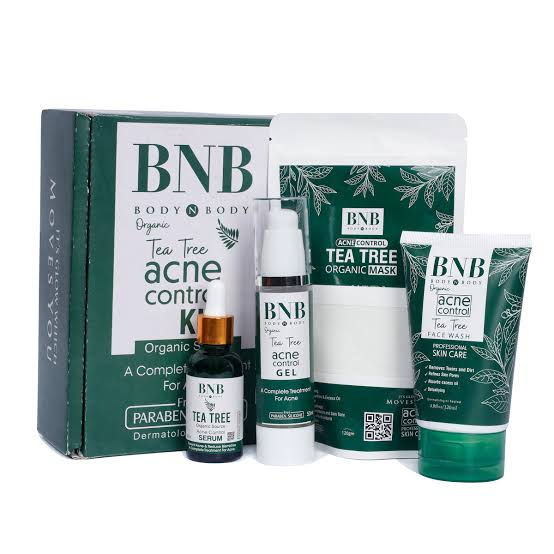 B&B facial kits -  B&B Acne Control Facial Kit - B&B Acne Facial Kit - Brightening Glow Kit - B&B Acne Control Kit - B&B Organic Tea Tree Acne Control Kit - 4 in 1 Facial Kit