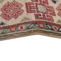 Traditional Rug Handmade Rug 2' 6 x 3' 8 ft Brown Medallion Carpet Rug Small Kaleen -G25370. 