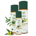 Land Secret Organic Neem Oil for DIY Skin and Hair Care - Cold Pressed and Unrefined for Pure Results. 