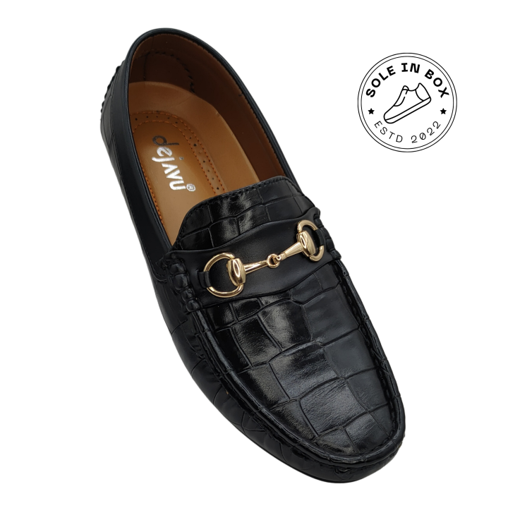 Dejavu%20Premium%20Range%20Black%20Loafer%20Moza%20Shoes%20by%20Sole%20in%20Box%20-%20Image%206