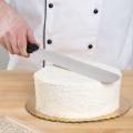 Cake Spatula Stainless Steel Angled Icing Cake Spatula For Decorating Cake Professional Tool. 