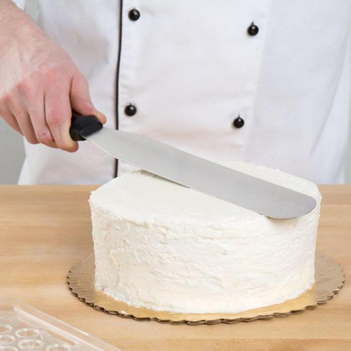 Cake Spatula Stainless Steel Angled Icing Cake Spatula For Decorating Cake Professional Tool