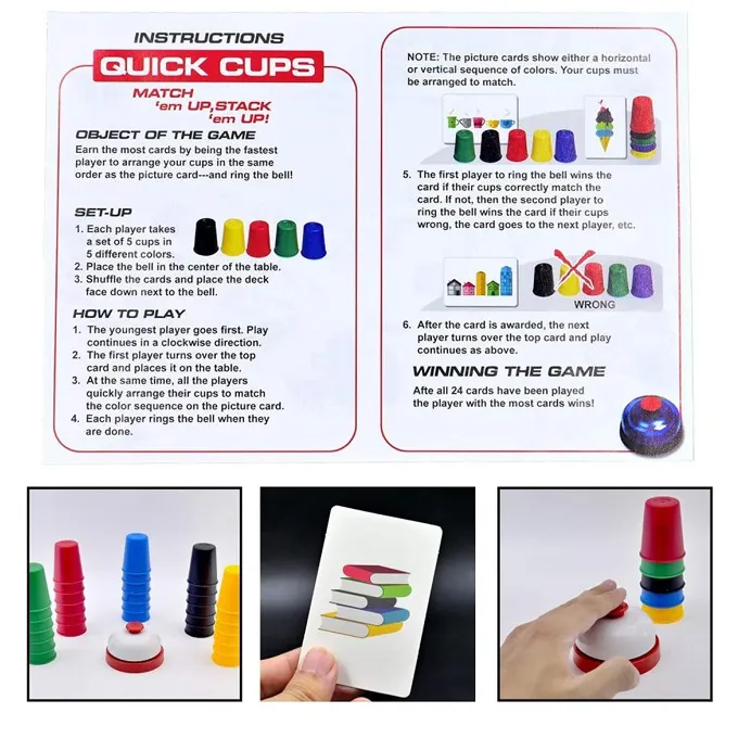 Quick%20Cups%20Games%20for%20Kids,Classic%20Speed%20Cup%20Game%20for%20Parent-Child%20Interactive%20Stacking%20Cups%20Game%20with%2024%20Picture%20Cards,%2030%20Cups%20(6%20Sets%20of%205%20Colors%20Each),%20Bell%20&Instructions%20-%20Image%206