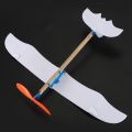 Elastic Rubber Band ed DIY Foam Plane Model Kit Aircraft Educational Toy. 
