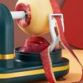 Fruit Peeler Small Washable Home Use Automatic Hand Crank Fruit Peeler Fruit Peeler Cutter Multifunctional Apple Peeler  Potato Peeler Cutter Pear Vegetable Peeler  Simple Operation Safer Manual  Note random color will be deliver. 