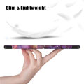 For Samsung Galaxy Tab A9 8.7inch X110 X115 Case Slim Tri-fold Smart Flip Cover Full Coverage Casing. 