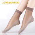 Loveseason Transparent Socks Stretchy Anti-snagging See Through Sock. 