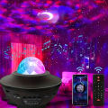 Compact Multi-Functional LED Galaxy Projector Light With Built-In Bluetooth Speaker – Portable Mini Design. 