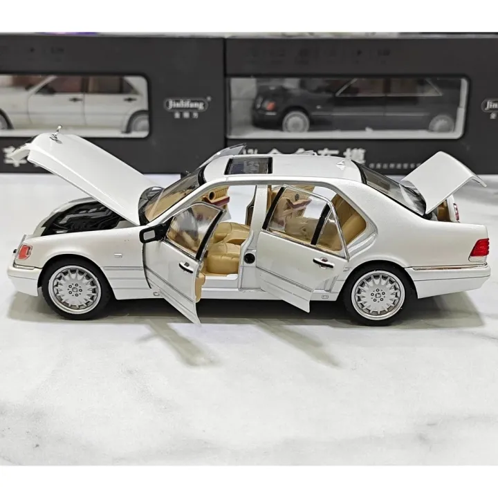 Diecast%201/24%20Benzs%20Vintage%20W140%20320SEL%20Alloy%20Car%20Model%20Simulation%20Toy%20Vehicle%20Sound%20Light%20-%20Image%202