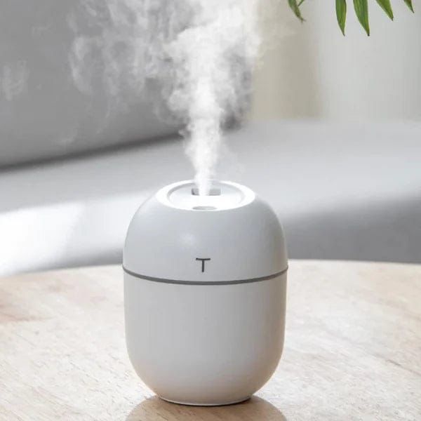 Kindream 220Ml Mini Air Humidifier Purifier Car USB Aroma Essential Oil Diffuser Led Light Ultrasonic Mist Maker Home Appliance