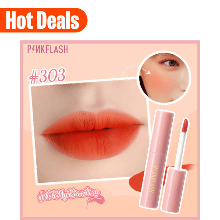 Pinkflash%20Ohmykissair%20Matte%20Liquid%20Lipstick%20Waterproof%20Lip%20&%20Cheek%20Tint%20Double%20Use%20Cruelty-Free%20Makeup%20-%20Image%204