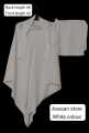 Khimar Hijab with Niqab Patti | Length of 48 inch. 