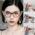 Retro Transparent Frame Anti-UV Blue Rays Glasses PC Vision Care Computer Goggles Ultra-light Flat Mirror Eyewear Women Girls. 