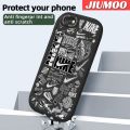 JIUMOO For iPhone 6 iPhone 6s Case Fashion Tide Brand Thin Leather Soft Silicone Full Lens Camera Protect Cases Shockproof Back Cover Casing Softcase For Boy. 