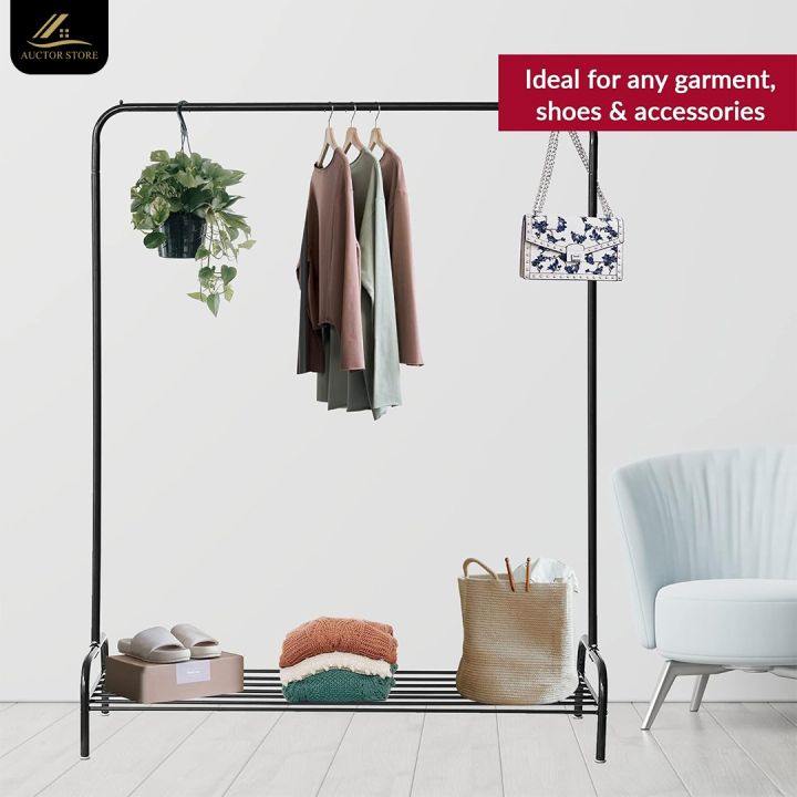 High-Quality%20Double/Single%20Cloth%20Hanging%20Stand%20Rack%20Rustproof%20Metal%20Clothes%20&%20Shoes%20Organizer%20%7C%20Garment%20Stand%20Purse%20&%20Accessories%20Hanger%20%7C%20Boutique%20Display%20Rack%20for%20Home%20Store,%20or%20Tailor%20Shop%20Use%20-%20Image%205