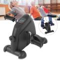 Portable Mini Cycle Bike Exercise Cycle - Foot Pedal Exercise Machine Arm and Leg Recovery Peddler Exerciser Under Desk Mini Exercise Bike. 