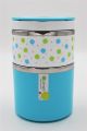 HOMIO DOUBLE LAYER STAINLESS STEEL AIRTIGHT LUNCH BOX 930 ML. 