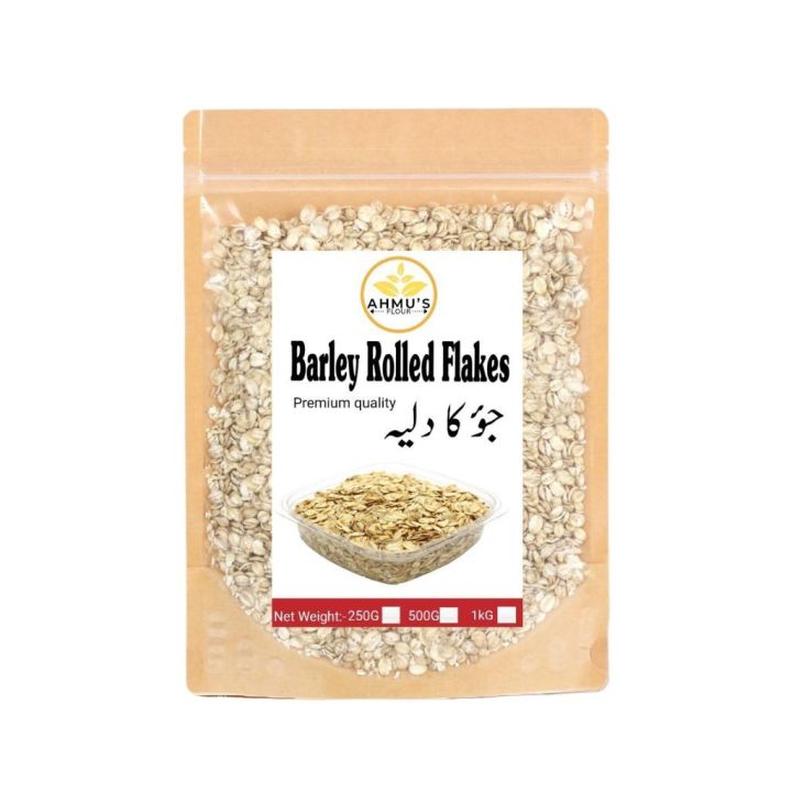 Barley Rolled Flakes , Barley Oatmeal , Pure And Fresh Poradgs 500G pack