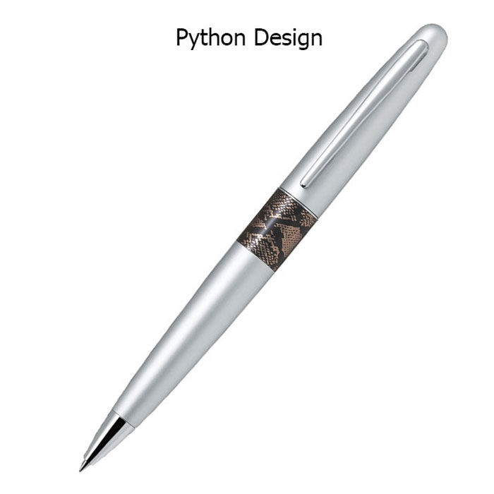 Pilot%20Metropolitan%2002%20Animal%20Silver%20Python%20Ballpoint%20Pen%20-%20Image%202