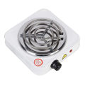 Electric Stove for kitchen for cooking, Hot Plate heat up in just 2 mins, Easy to clean, 1000W, Automatic. 