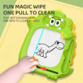 PinShang Children Magnetic Drawing Board Cute Dinosaur Double-sided Maze. 
